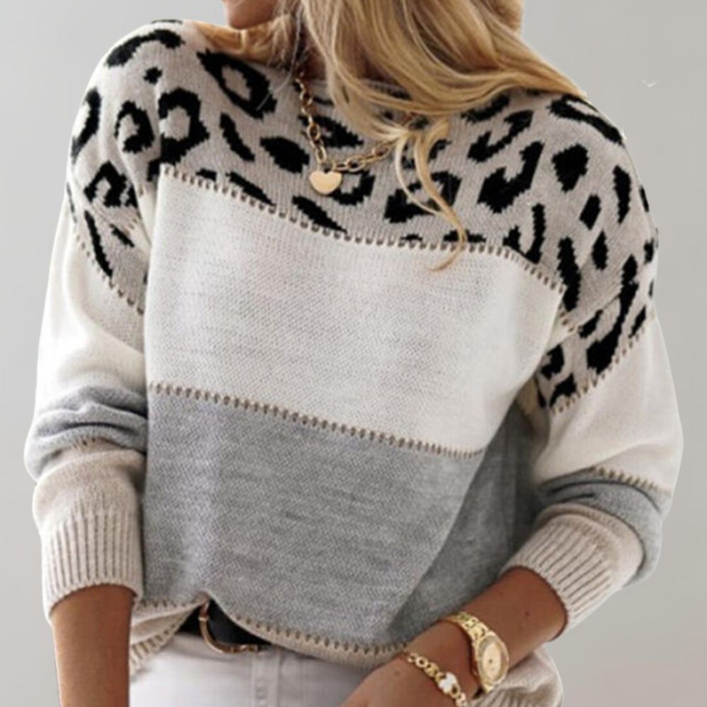 Leopard Elegance Jumper