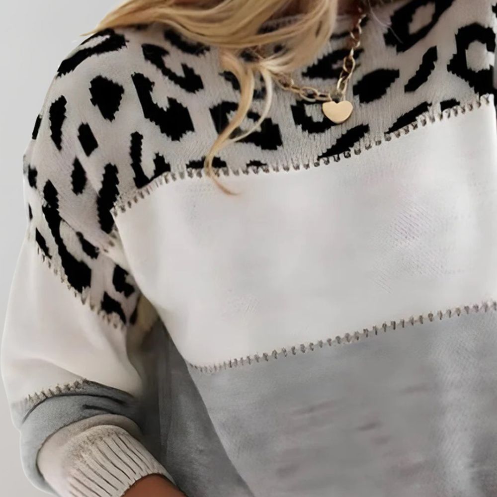 Leopard Elegance Jumper