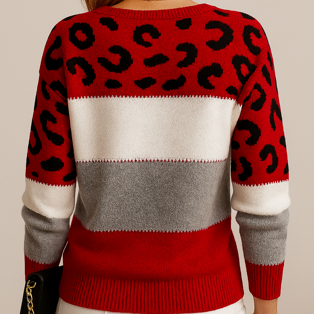 Leopard Elegance Jumper